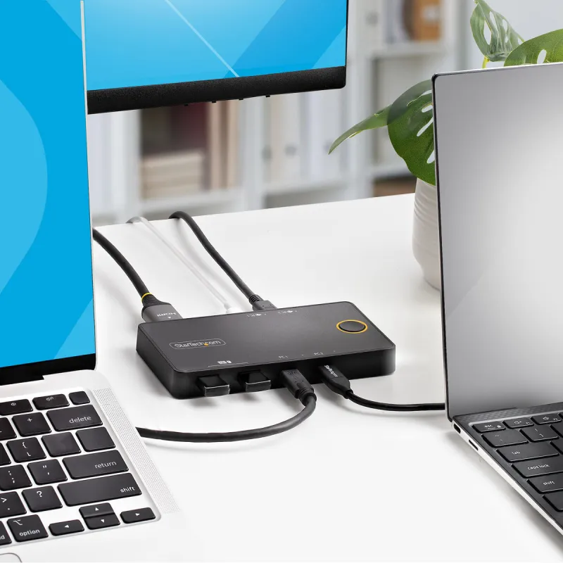 KVM komutatorius Startech C2-H46-UC2-PD-KVM