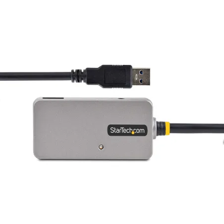 USB Centrmezgls Startech U01043-USB-EXTENDER Melns Sudrabains