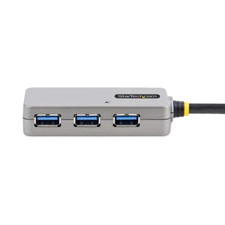 USB šakotuvas Startech U01043-USB-EXTENDER Juoda Sidabras
