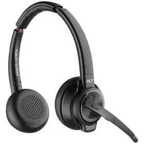 Ausinės su mikrofonu Poly Savi 8220 Uc Juoda
