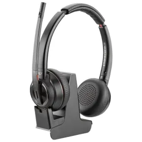Ausinės su mikrofonu Poly Savi 8220 Uc Juoda