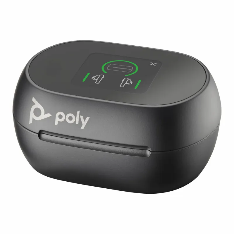 Bluetooth ausinės Poly FREE 60+ Juoda