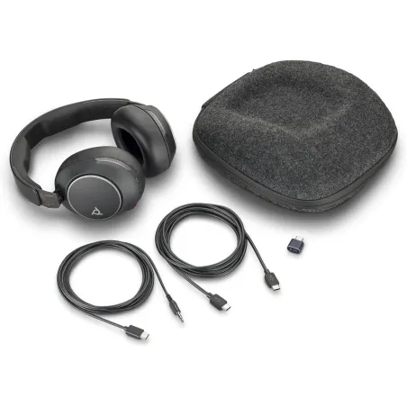 Bluetooth-наушники Poly Voyager Surround 80 UC Чёрный