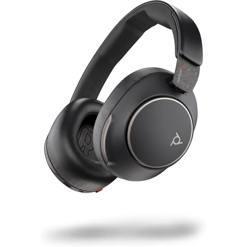 Bezvadu Austiņas Poly Voyager Surround 80 UC Melns