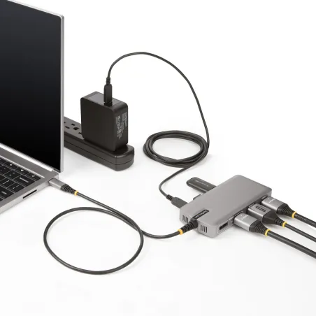 USB-C-jaotur Startech 117B-USBC-MULTIPORT Hall 100 W