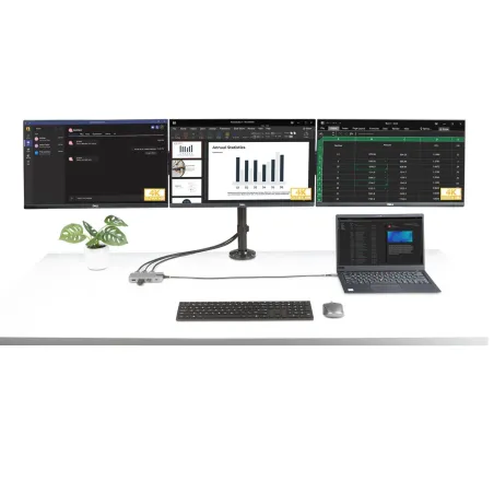 USB-C-jaotur Startech 117B-USBC-MULTIPORT Hall 100 W
