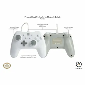 Žaidimų valdiklis Powera 1517033-03 Balta Nintendo Switch