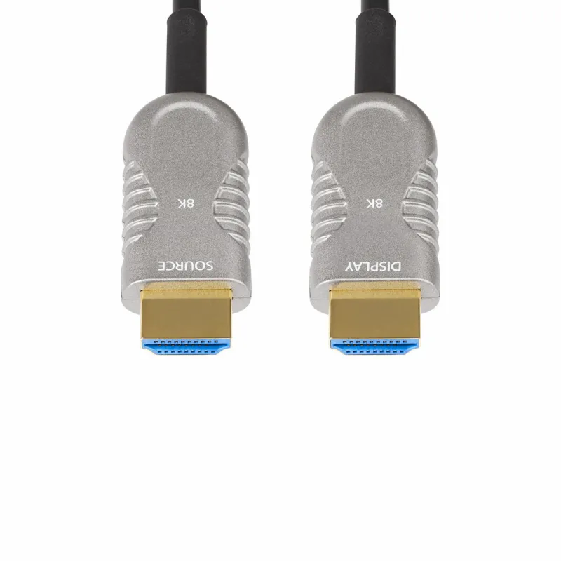 HDMI Kaabel Startech 8K-A-50F-HDMI-CABLE Must Hõbedane 15,2 m