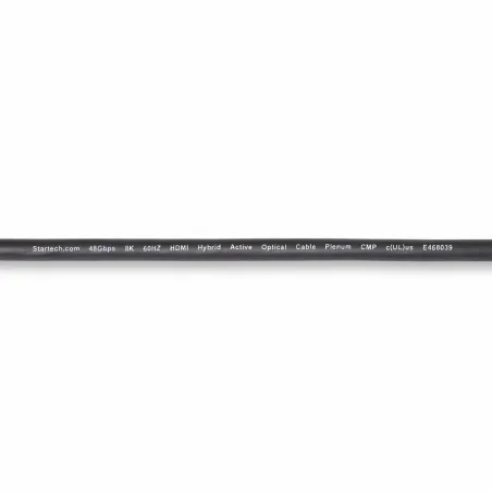 HDMI-kaapeli Startech 8K-A-50F-HDMI-CABLE Musta Hopeinen 15,2 m