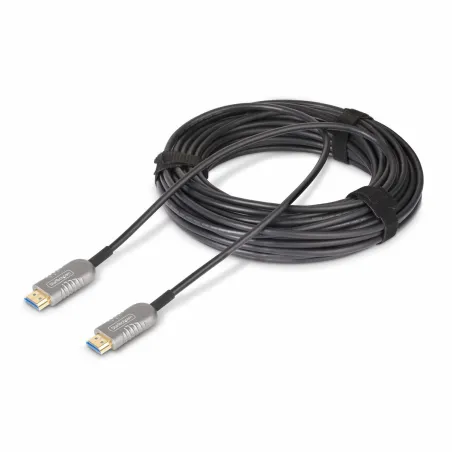 HDMI Kabelis Startech 8K-A-50F-HDMI-CABLE Melns Sudrabains 15,2 m