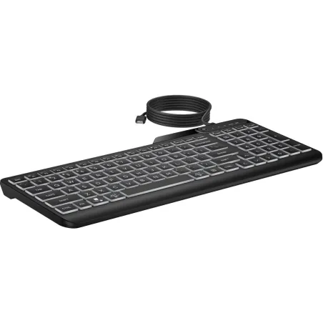 Клавиатура и мышь HP 405 Чёрный Qwerty US