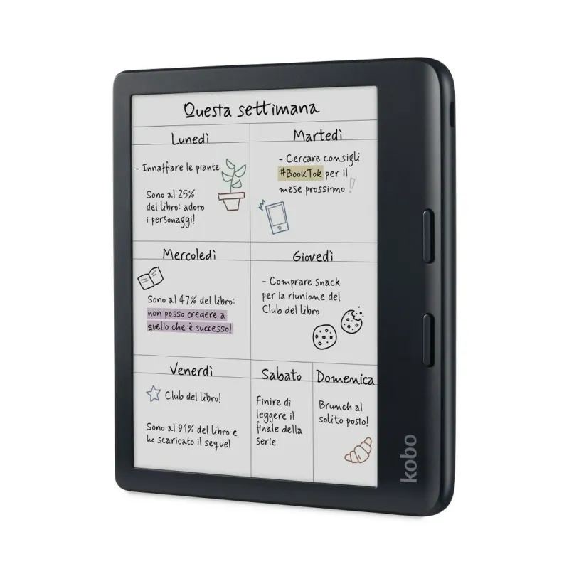 Эл. книга Rakuten N428-KU-BK-K-CK Чёрный 32 GB 7"