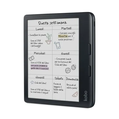 E-lukulaite Rakuten N428-KU-BK-K-CK Musta 32 GB 7"