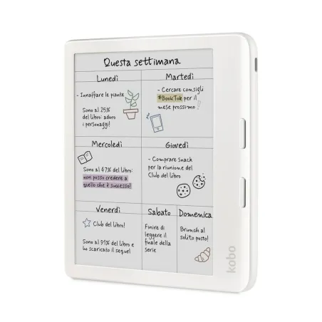Elektroniskā Grāmata Rakuten N428-KU-WH-K-CK Balts 32 GB 7"