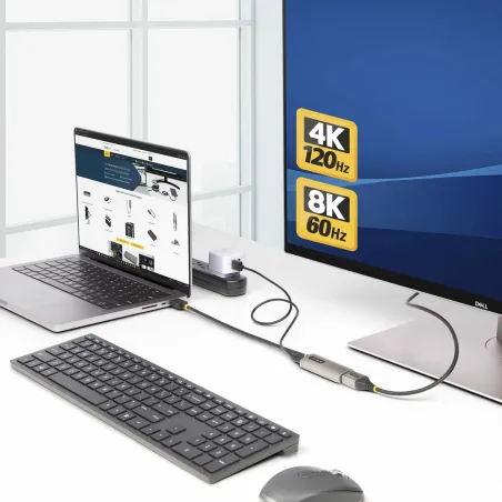 DisplayPort - HDMI Adapteri Startech 148B-HDMI-DP-8K 30 cm