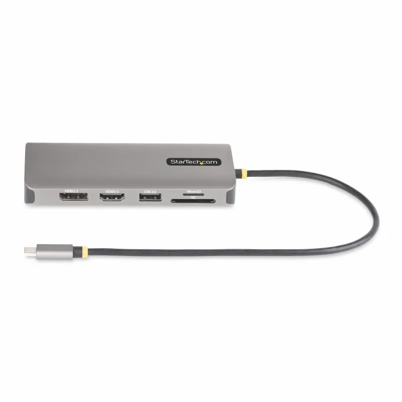 USB-keskitin Startech 154B-USBC-MULTIPORT Harmaa 100 W
