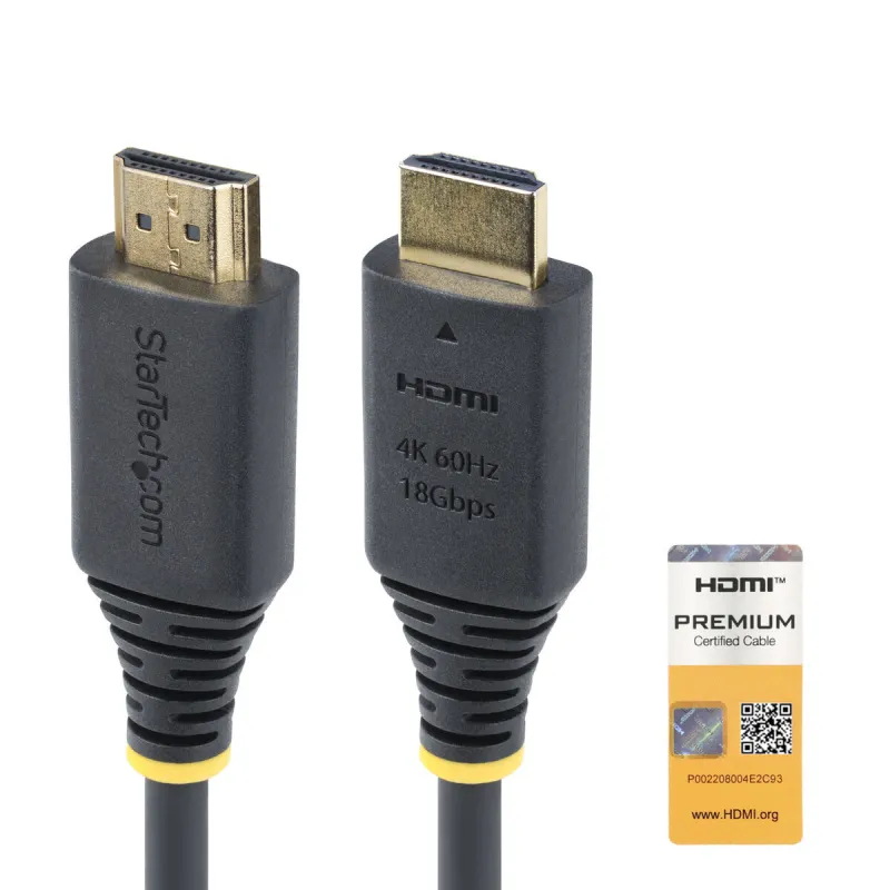 HDMI kabelis Startech PREMIUM Juoda 2 m
