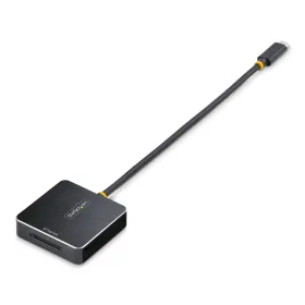 Išorinis kortelių skaitytuvas Startech 1B-USB-C-SDE-ADAPTER Juoda