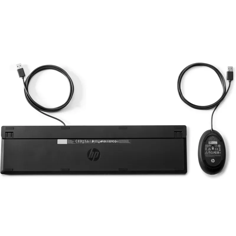 Keyboard and Mouse HP 9SR36UT#ABE Black