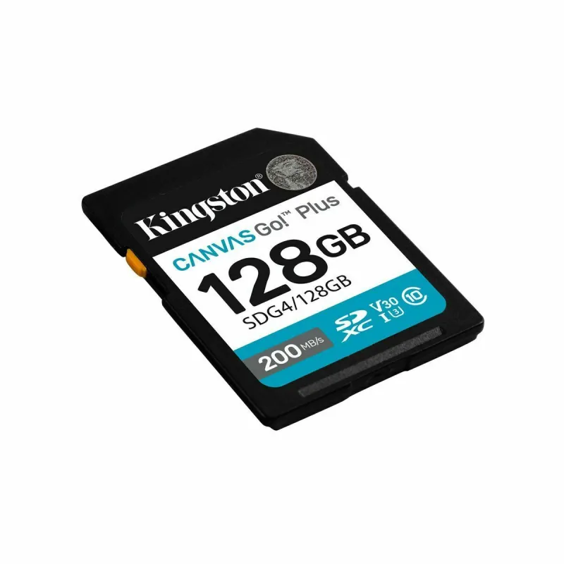 Micro SD Memory Card with Adaptor Kingston SDG4/128GB 128 GB