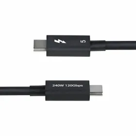 Virtajohto Startech TBLT5MM80CM240W Musta 80 cm