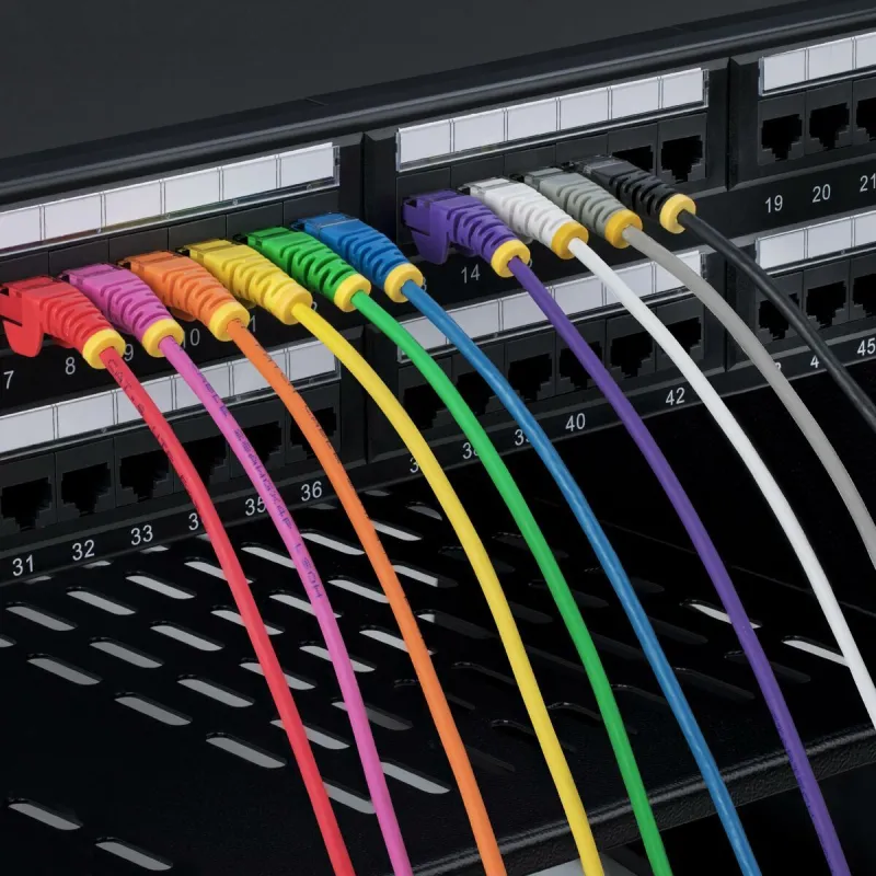FTP jungtis (RJ45 kategorija 6) Startech N6PAT5MWHS Balta 5 m