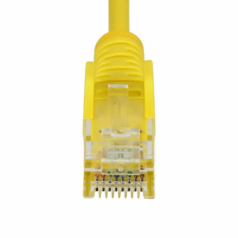 Kategooria 6 FTP RJ45 Konnektor Startech N6PAT15MYLS Kollane 15 m