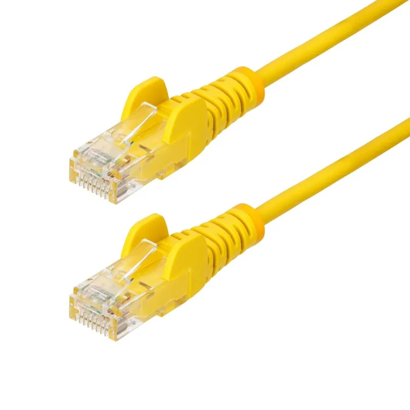 Kategoria 6 UTP RJ45 kaapeli Startech N6PAT5MYLS Keltainen 5 m