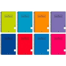 Notebook Papyrus 80 Sheets Quarto (5 Units)