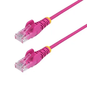 Kategooria 6 Kõva UTP RJ45 Kaabel Startech N6PAT5MPKS Roosa 5 m