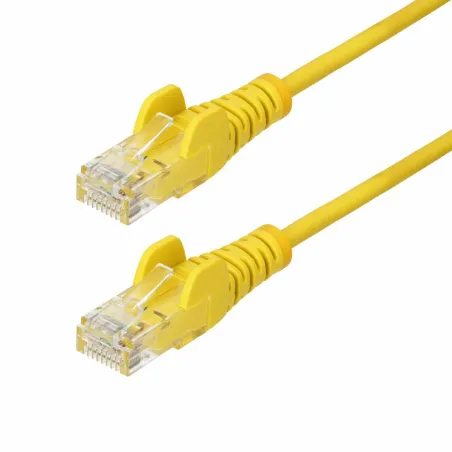 Kategooria 6 FTP RJ45 Konnektor Startech N6PAT150CMYLS Kollane 1,5 m