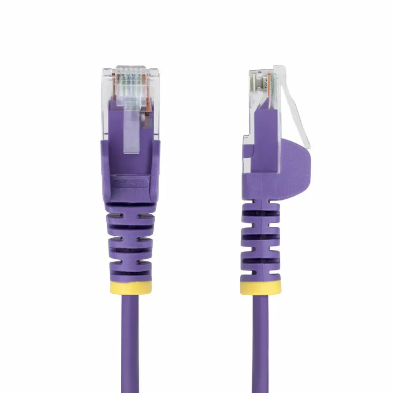 Kategoria 6 FTP RJ45 liitin Startech N6PAT10MPLS Purppura 10 m
