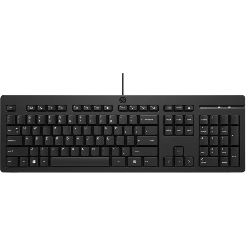 Klaviatūra HP 125 G2 Melns
