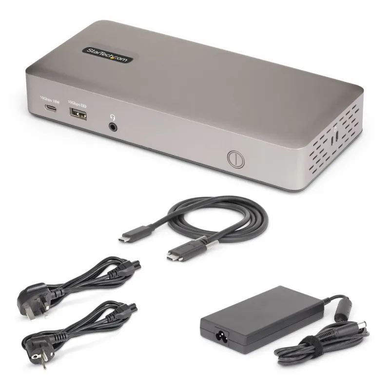 USB-разветвитель Startech 150UE-USB4DOCKTRIPLE Серый