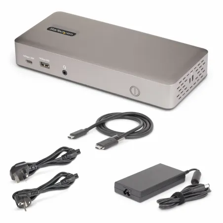 USB Centrmezgls Startech 150UE-USB4DOCKTRIPLE Pelēks