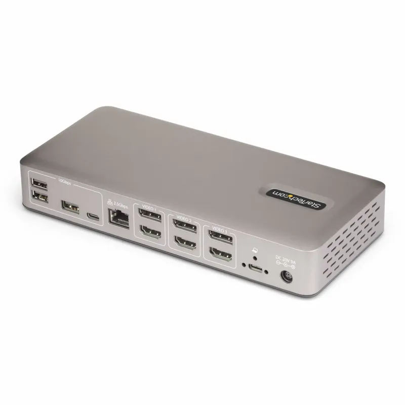 USB šakotuvas Startech 150UE-USB4DOCKTRIPLE Pilka