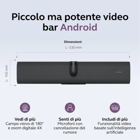 Veebikaamera Jabra 8700-231 4K Ultra HD