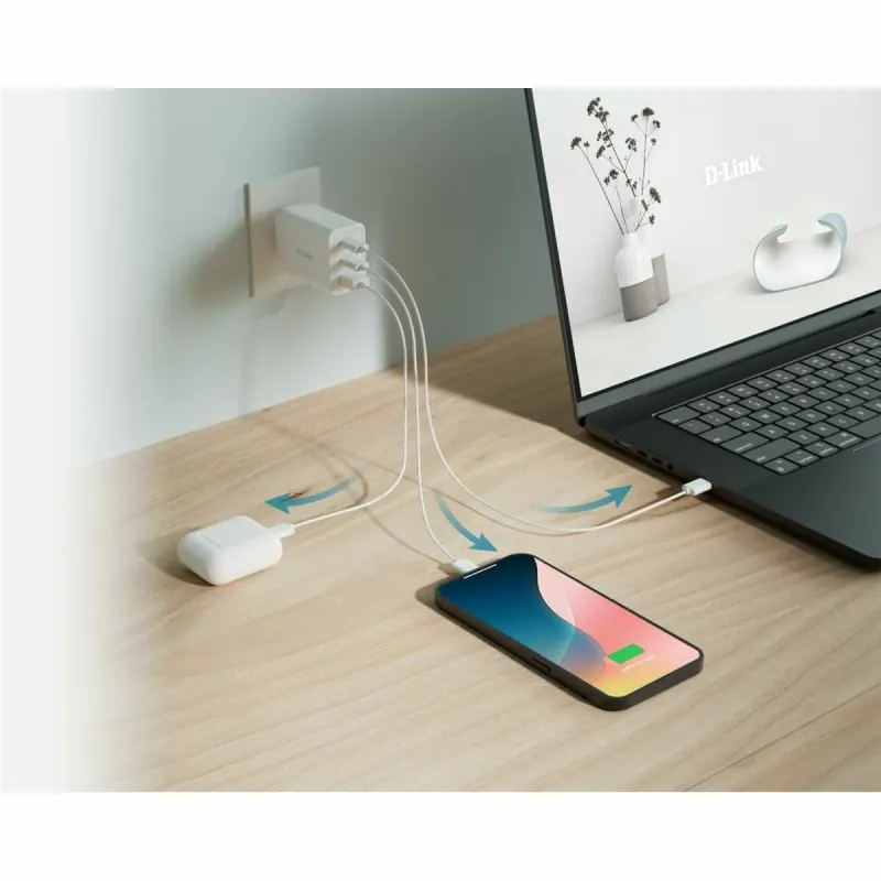 Sienas Lādētājs D-Link DCP-651 Balts