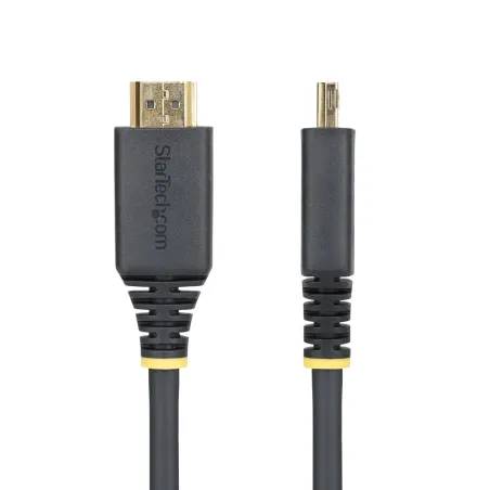 HDMI kabelis Startech HDMI2-CABLE-GRIP-8F Juoda