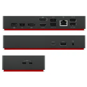 USB-разветвитель Lenovo 40AY0135EU Чёрный