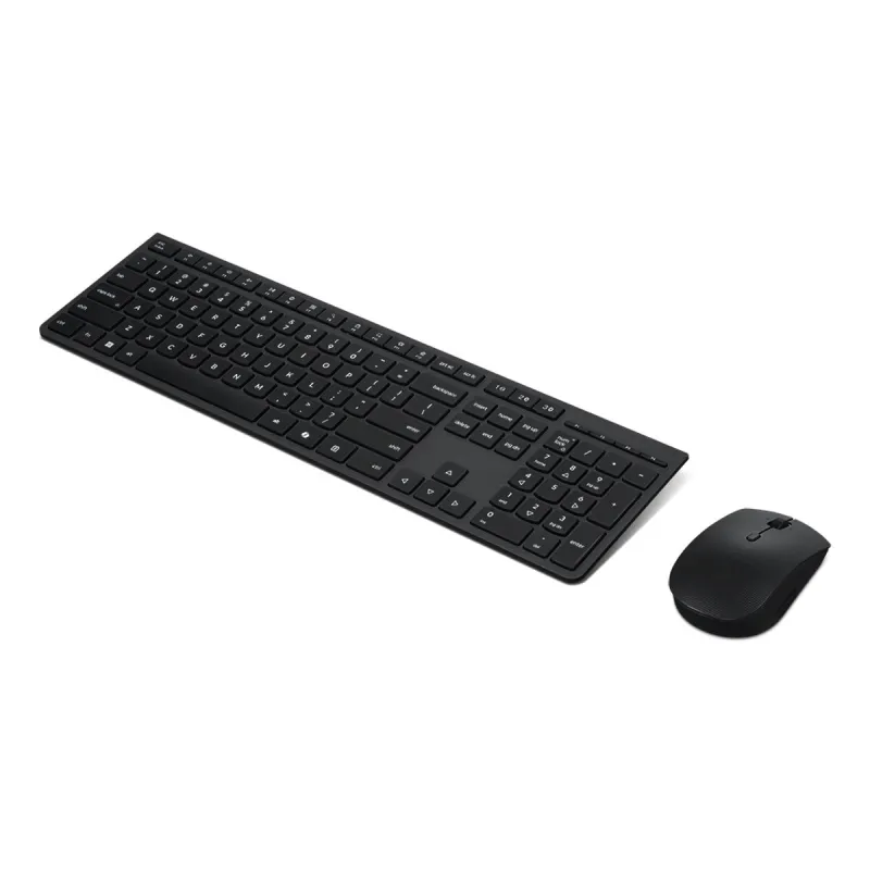 Keyboard and Mouse Lenovo 4X31R64344 Grey QWERTY
