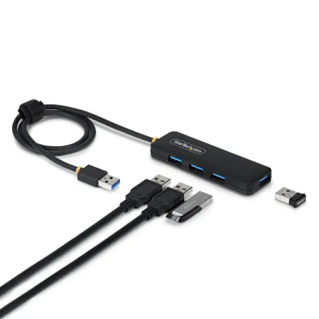 USB-jaotur Startech H5A4A-USB-HUB-2 Must