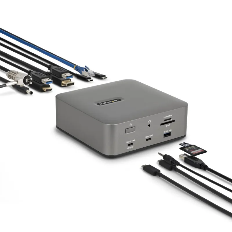 USB-разветвитель Startech 215UE-TB5USB4DOCK Серый
