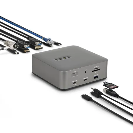 USB Centrmezgls Startech 215UE-TB5USB4DOCK Pelēks