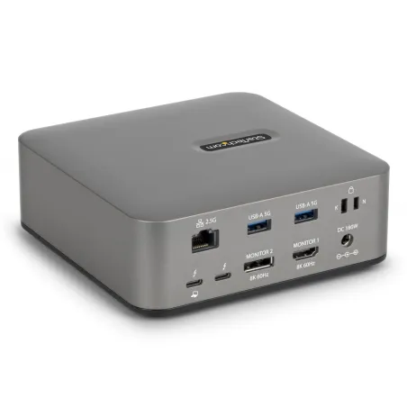 USB Centrmezgls Startech 215UE-TB5USB4DOCK Pelēks