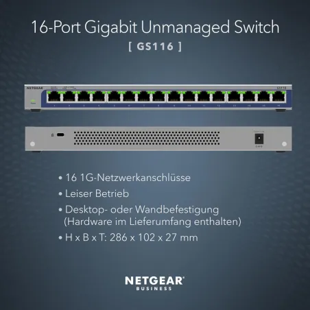 Switch Netgear GS116-300EUS