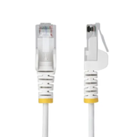 UTP Category 6 Rigid Network Cable Startech N6PAT25CMWHS White 25 cm