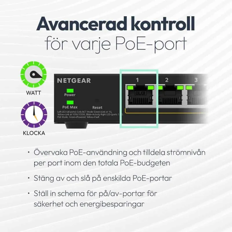 Switch Netgear GS310TP-200EUS