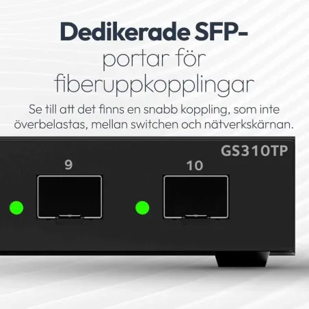 Slēdzis Netgear GS310TP-200EUS