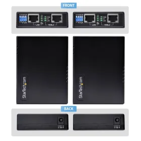 SFP MultiMode Šķiedru Modulis Startech VDSL-LAN-EXTENDER-EU